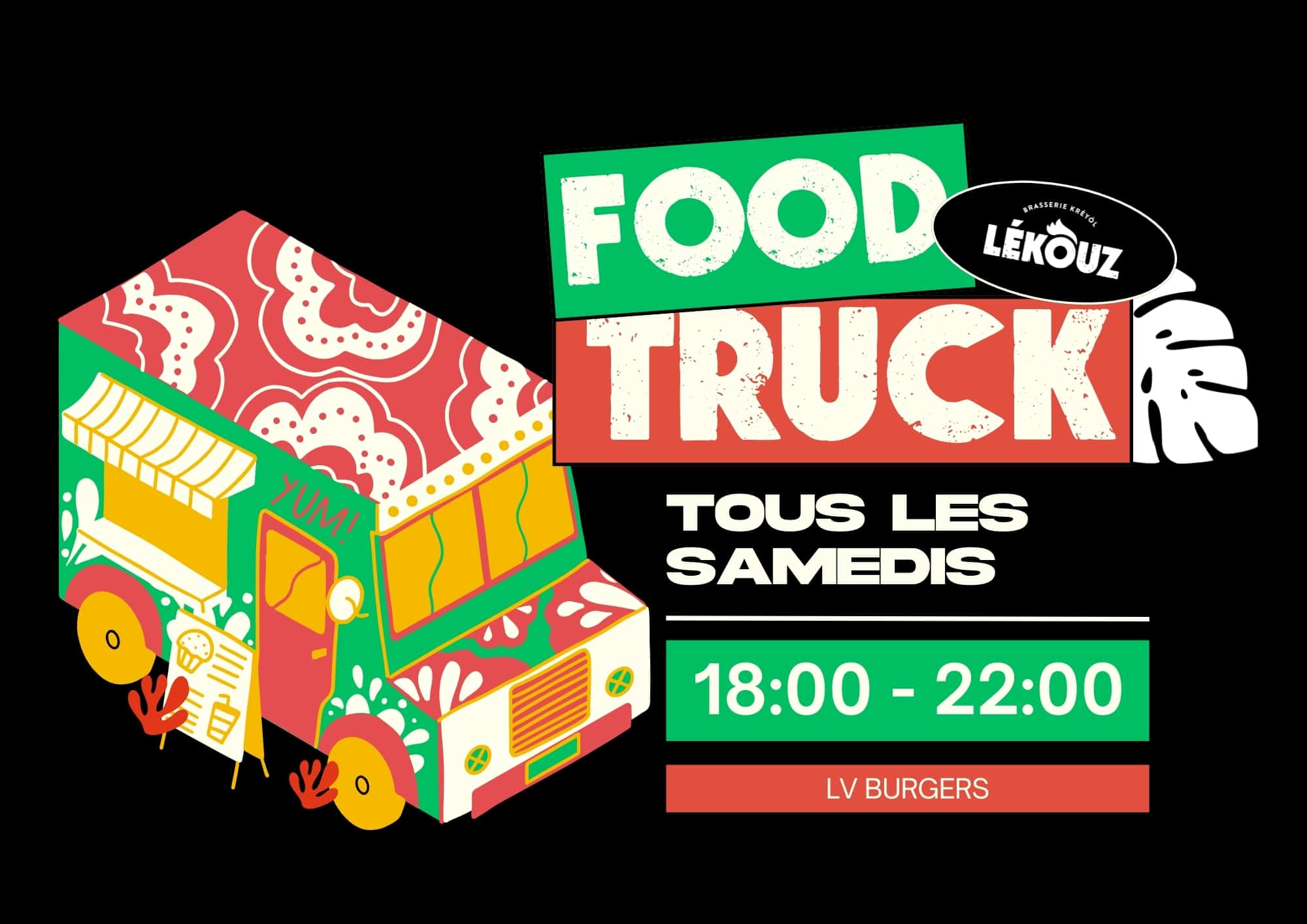 Lekouz - Planning foodtruck Lékouz - avril 2024